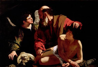 Das Opfer des Isaak von Michelangelo Merisi Caravaggio
